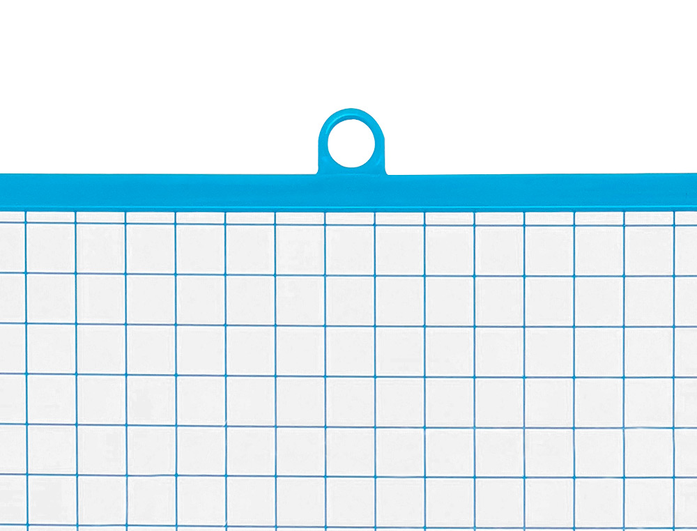 TABLEAU MINI ARDOISE DOUBLE FACE FEUTRE BROSSE IN  CLUS 2 FACES QUADRILLE/UNIE 24X33CM
