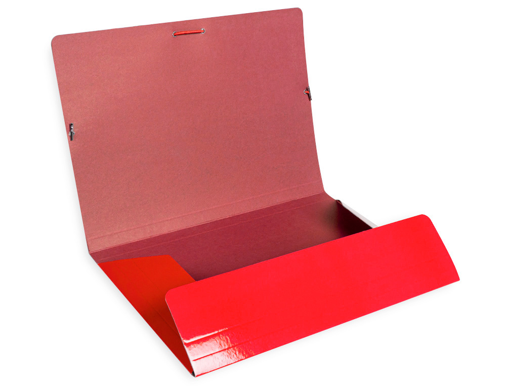 CHEMISE LIDERPAPEL 3 RABATS A3 CARTE LUSTREE 800GR        FERMETURE ELASTIQUE COLORIS   ASSORTIS