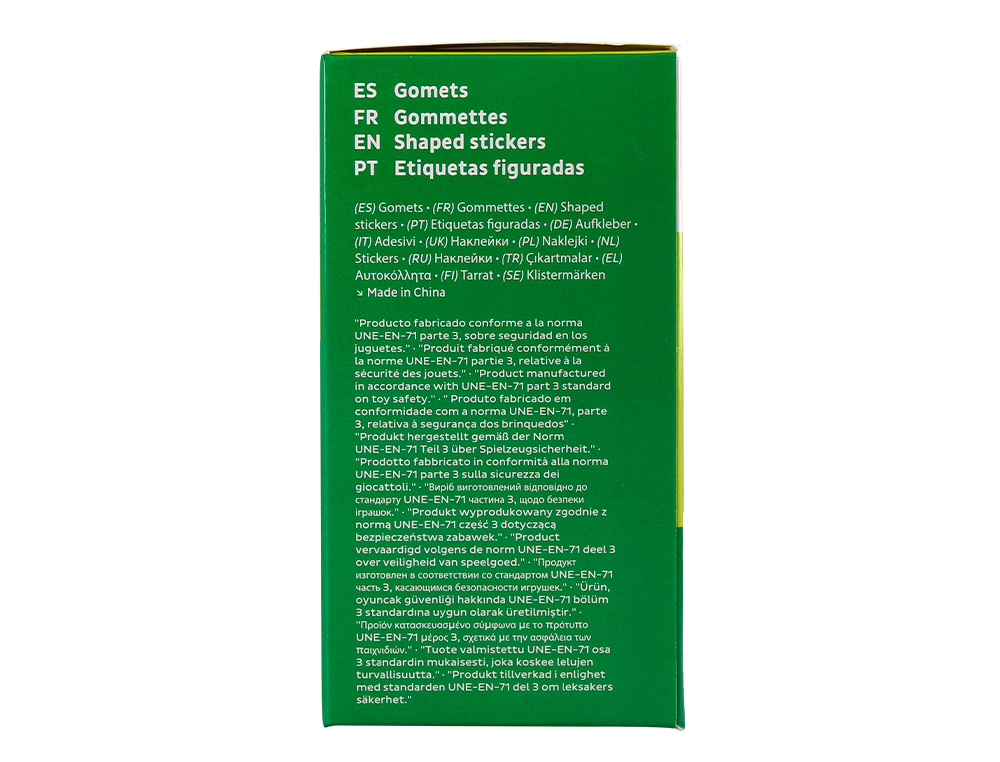 PASTILLE ADHESIVE LIDERPAPEL DIAMETRE 10,5MM COLORIS VERT  ROULEAU 6000 UNITES BOITE     CARTON