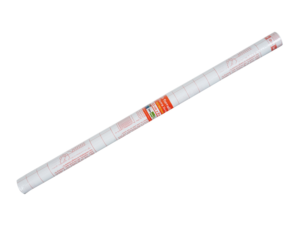 COUVRE-LIVRES LIDERPAPEL ADHSIF REPOSITIONNABLE 0.5X5M ROULEAU PLASTIQUE 50 MICRONS