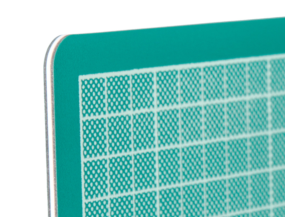 PLAQUE COUPE Q-CONNECT PVC ÉPAISSEUR 3MM 450X600MM A2 COLORIS VERT