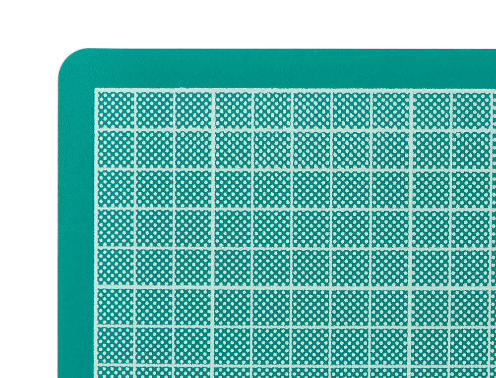 PLAQUE COUPE Q-CONNECT PVC ÉPAISSEUR 3MM 450X600MM A2 COLORIS VERT