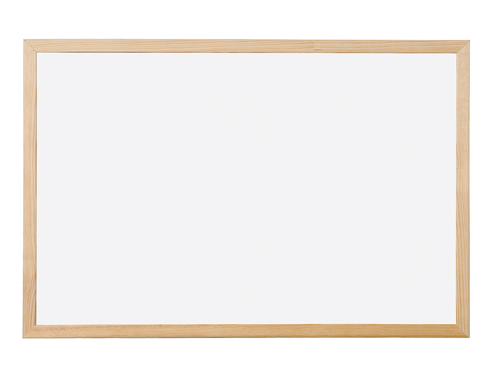 TABLEAU Q-CONNECT MLAMIN CADRE BOIS LISSE LAVABLE STABILIT MARQUEURS SPCIAUX ACCESSOIRES FIXATION MUR 120X90CM