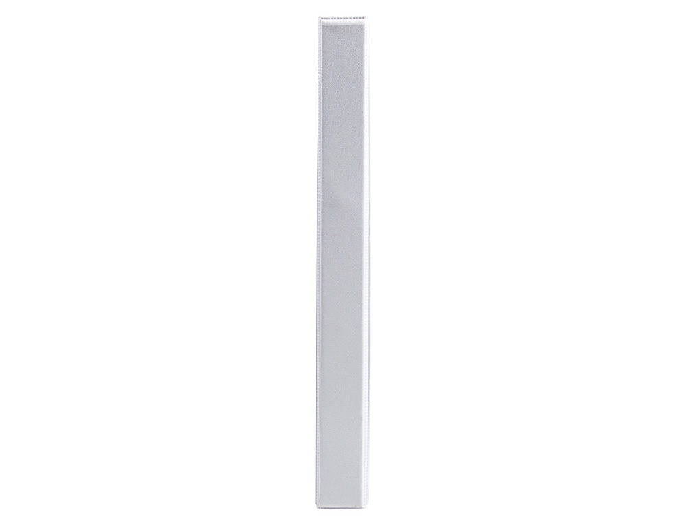 CLASSEUR KANGOUROU LIDERPAPEL 2 ANNEAUX 16MM 283X320MM DOCUMENT A4 PLASTIQUE DOS 28MM COLORIS BLANC