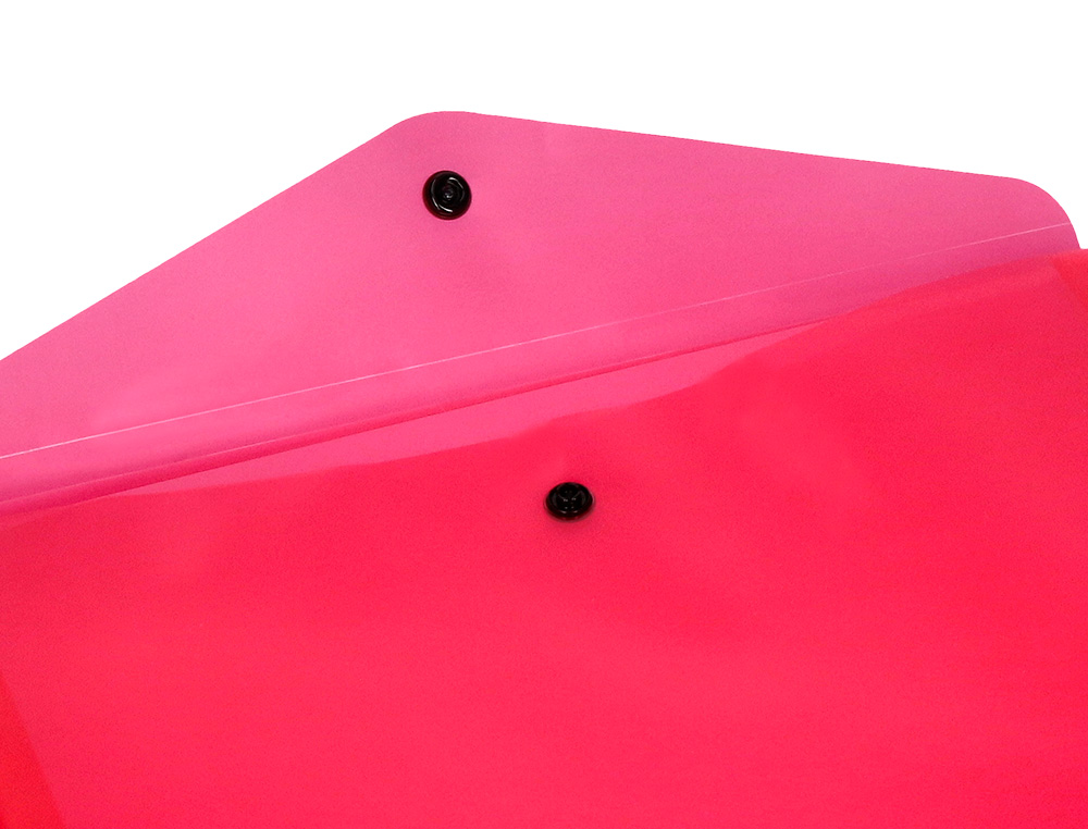 POCHETTE ENVELOPPE LIDERPAPEL POLYPROPYLNE 180 MICRONS A4 210X297MM 50F RSISTANT PERFORE COLORIS ASSORTIS PACK 5U