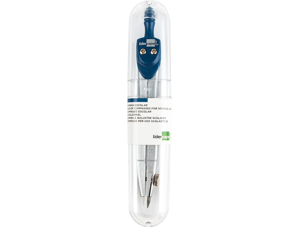 COMPAS LIDERPAPEL SCOLAIRE CIRCONFÉRENCE 34CM LONGUEUR 12.5CM