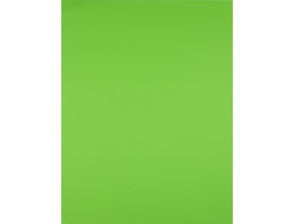 PAPIER CARTONN LIDERPAPEL DESSIN TRAVAUX MANUELS 240G/M2 50X65CM UNICOLORE VERT HERBE