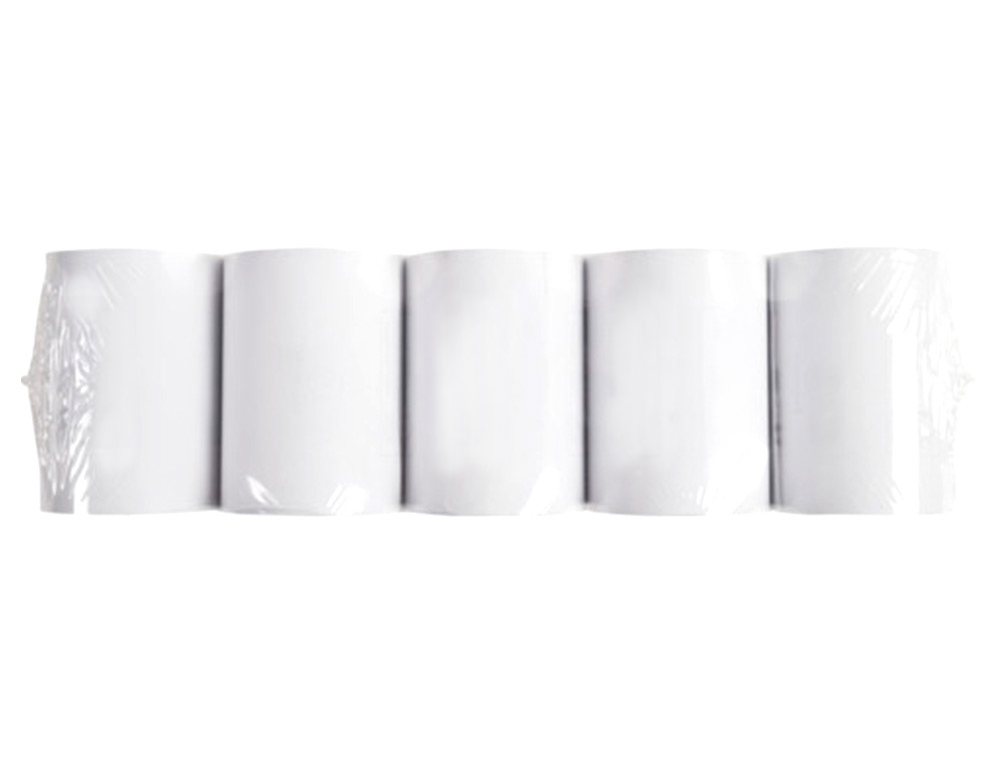 BOBINE THERMIQUE Q-CONNECT 80MM LARGEUR X 60MM DIAMETRE  55GR SANS BISPHENOL A
