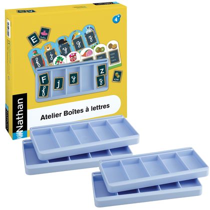 Atelier Botes  lettres pour 6 enfants