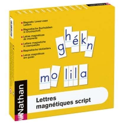 Lettres magntiques script