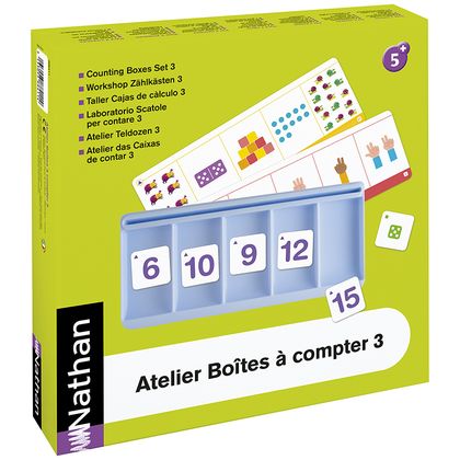 Atelier Botes  compter 3 pour 6 enfants