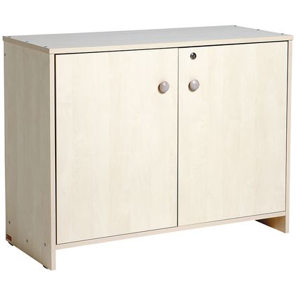 Meuble bas  portes bouleau MobiNathan