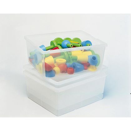Bacs profonds incolores Nathan - Lot de 3