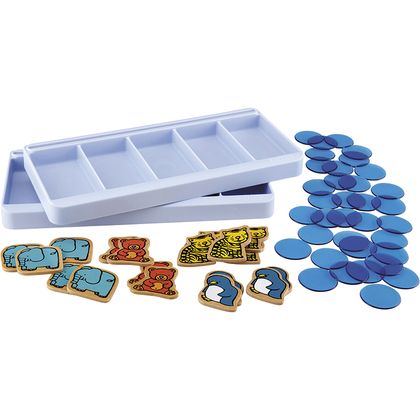 Atelier Botes  compter 1 - Complment 2 enfants