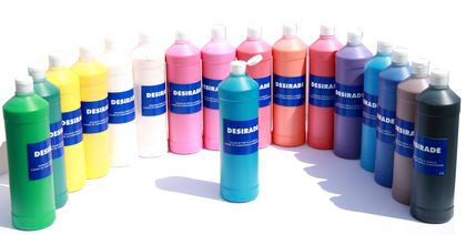 DESIRADEGouache  base de composants alimentaires