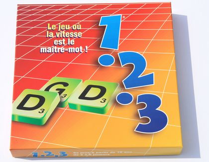 1 2 3Jeu de vocabulaire et de vitesse