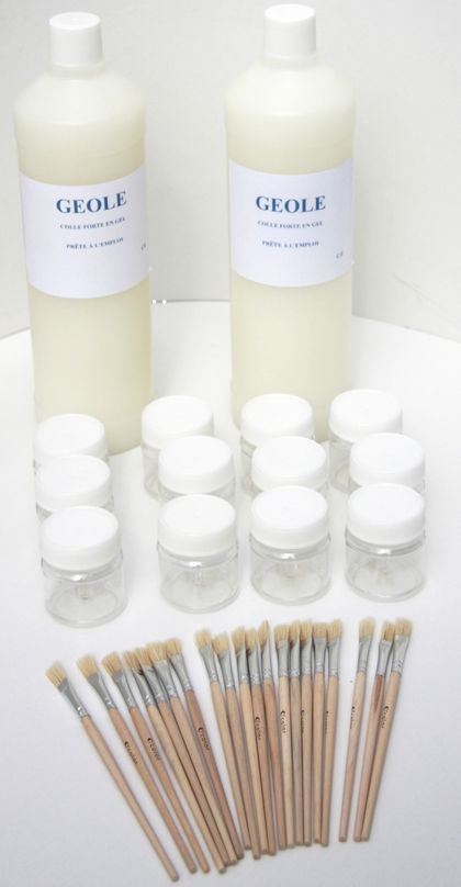 GEOLE1 l Colle forte en gel  base d'eau