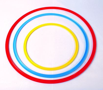 Cerceau plat de motricit Hoop  50 cm.