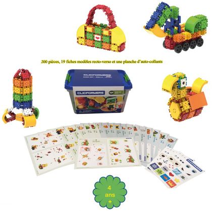 Clicformers (baril de 200 pices)