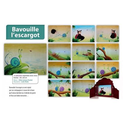 Histoire Kamishiba: Bavouille l'escargot