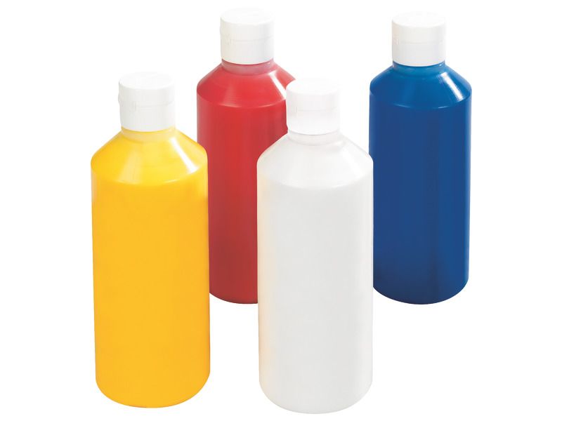 Peinture spciale textiles 4 couleurs de base