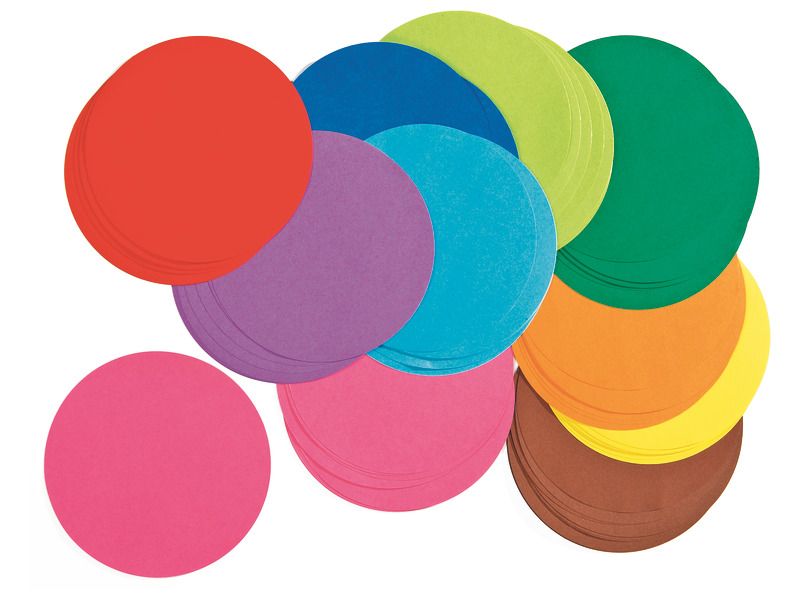 FEUILLES POUR ORIGAMI Rondes - Lot de 100