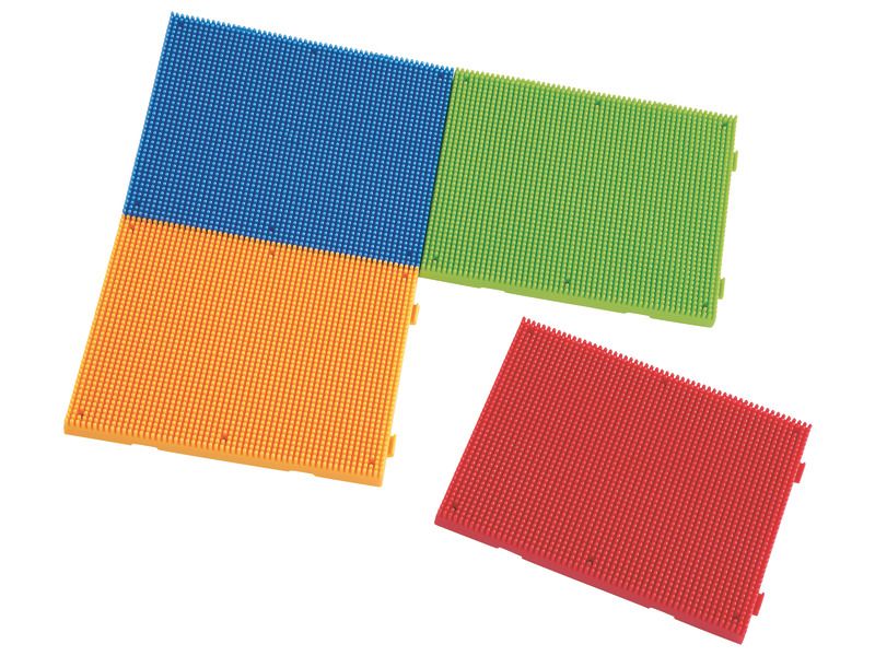 JEU DE CONSTRUCTION Bristle Blocks - Lot de 4 plaques