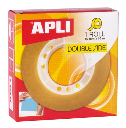 Ruban adhsif double face 15 mm x 10 m