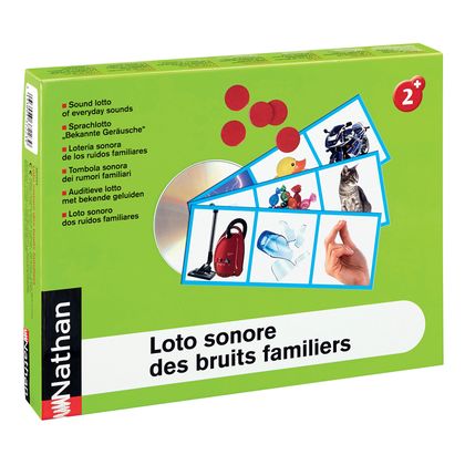 Loto sonore des bruits familiers