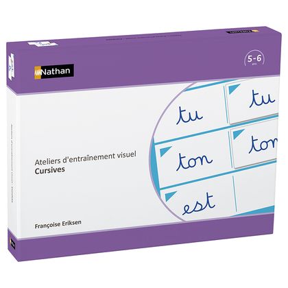 Entranement visuel - Cursives