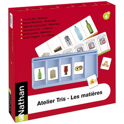 Atelier Tris - Les matires pour 2 enfants