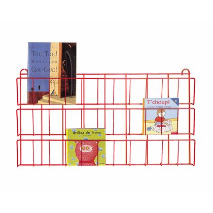 Bibliothque murale horizontale