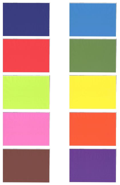 AFIS Papier affiche couleur