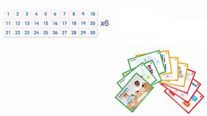Kit Morphun chiffres 30 (180 pices + fichier chiffres de 1  30)