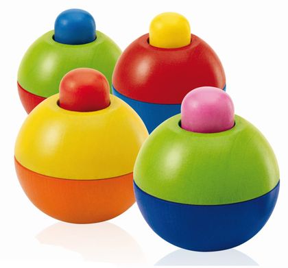 Balles qui couinent Lot de 4